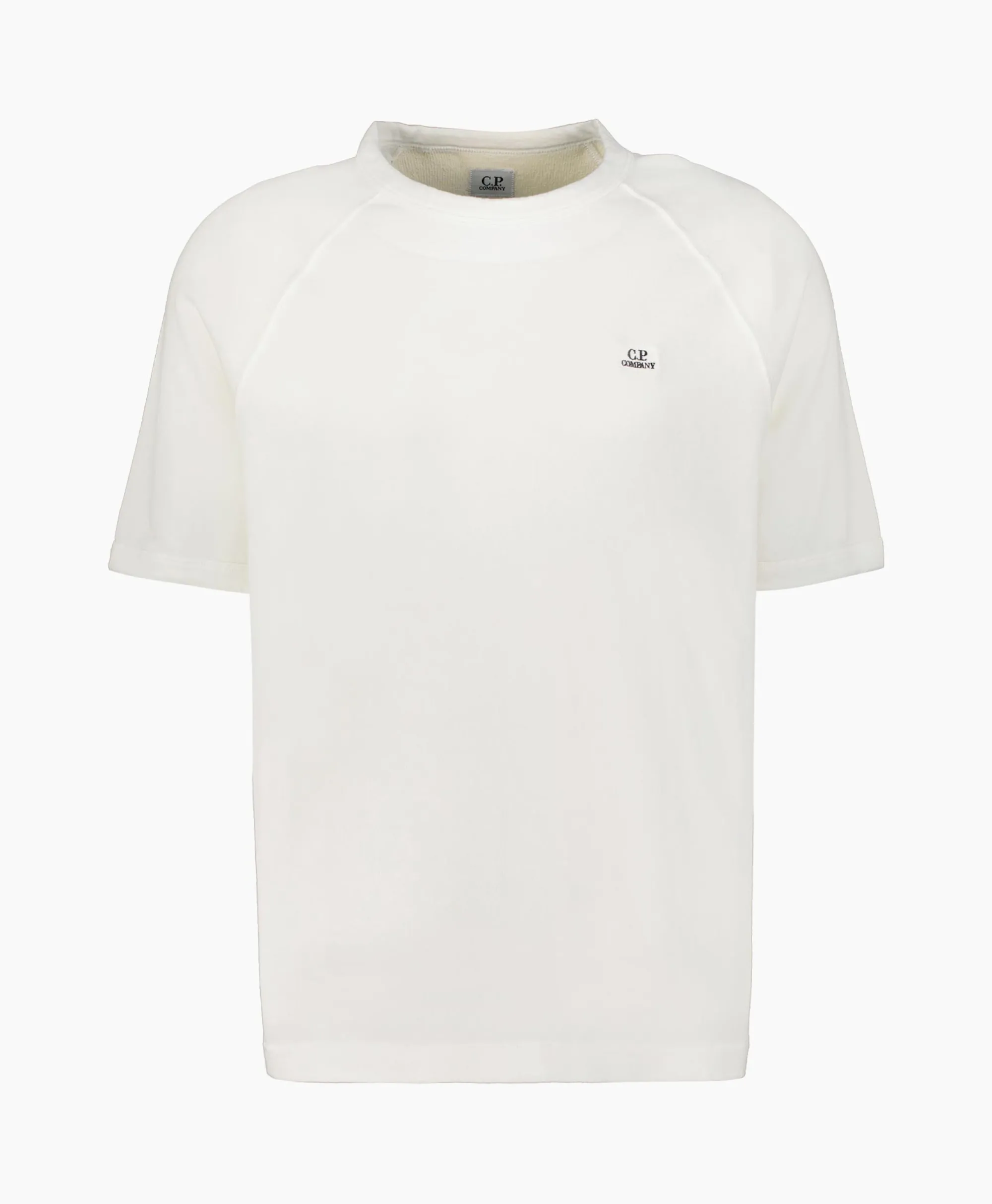 Online Sweater Sponge Fleece Short Sleeved Wit Heren Truien