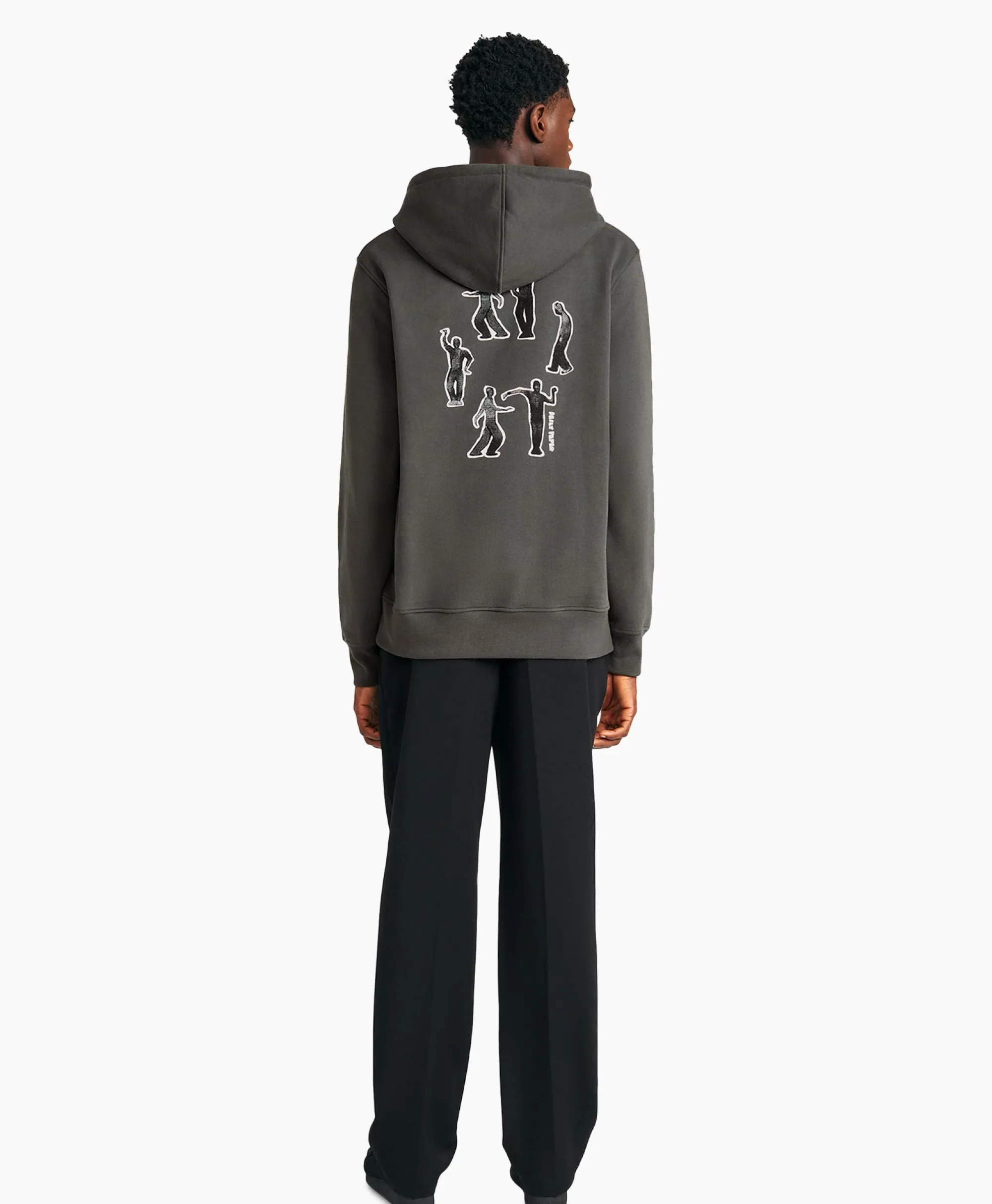 New Hoodie Halim Donker Grijs Heren Truien