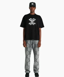 T-Shirt Korte Mouw Omar Zwart Heren T-Shirts