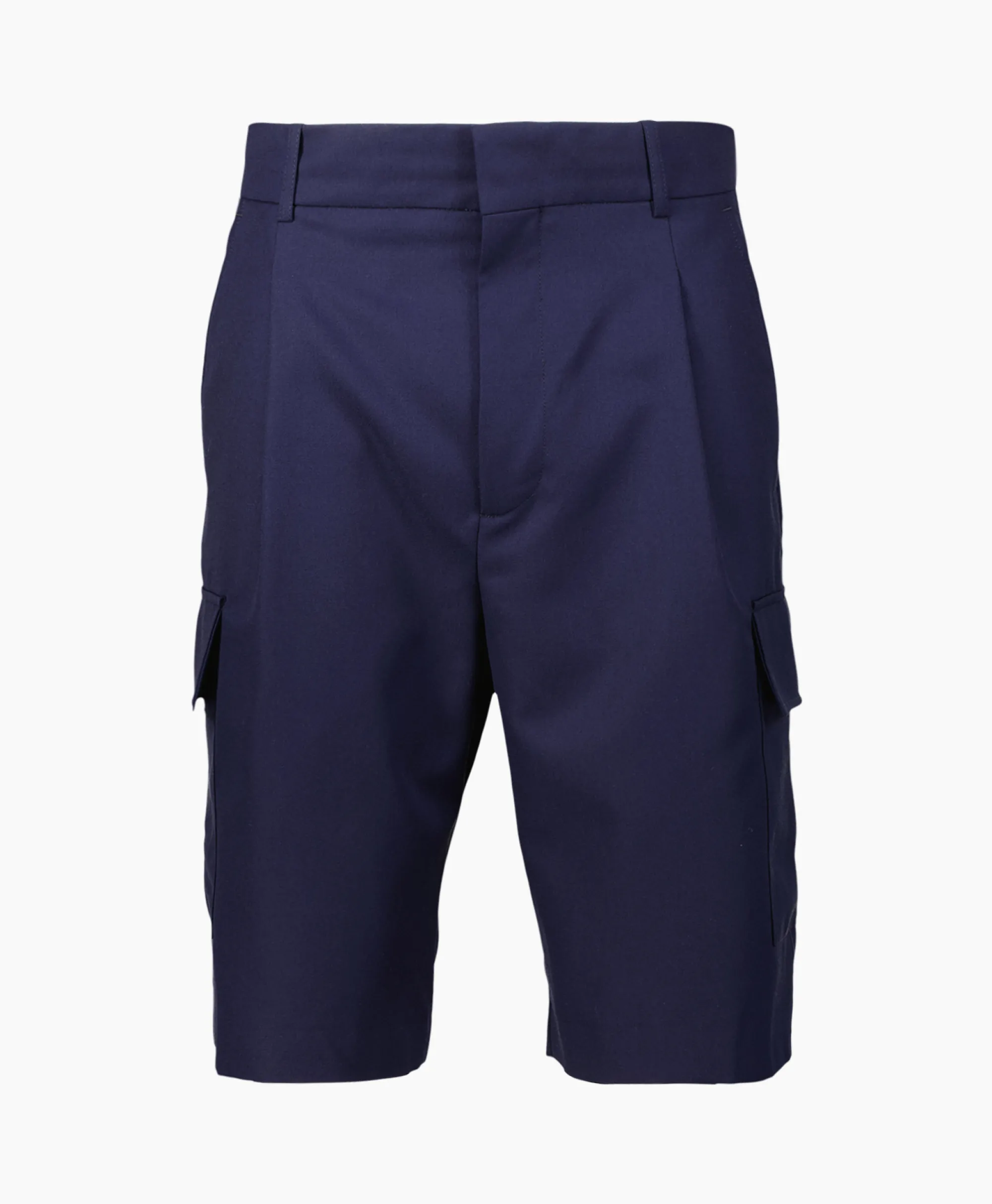 Best Korte Broek Le Short Cargo Laine Donker Blauw Heren Broeken