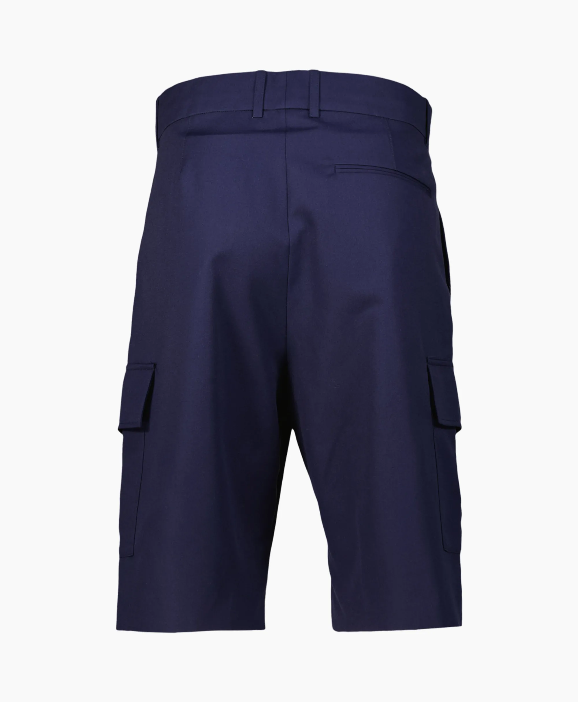 Best Korte Broek Le Short Cargo Laine Donker Blauw Heren Broeken