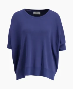 Hot Pullover 0/11054 Blauw Dames Truien