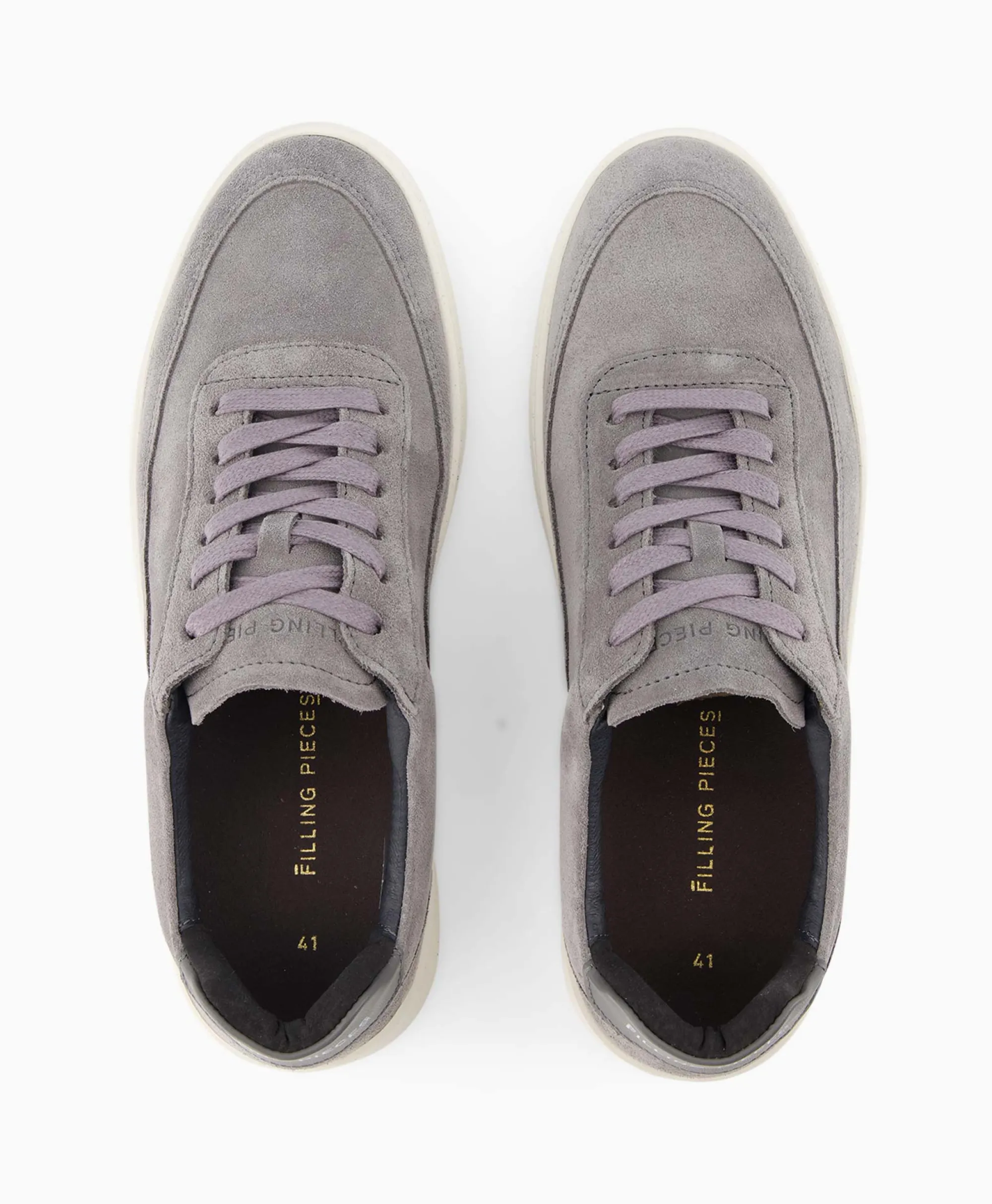 Online Sneaker Mondo Suede Organic Grijs Heren Sneakers