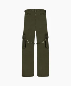 Clearance Flaneur Cargobroek Phone Pocket Groen Heren Broeken