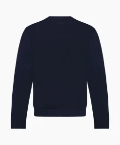 Clearance Flaneur Sweater Signature Donker Blauw Heren Truien