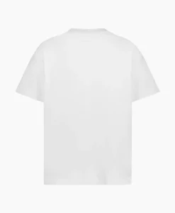 Outlet Flaneur T-Shirt Korte Mouw Botanical Wit Heren T-Shirts