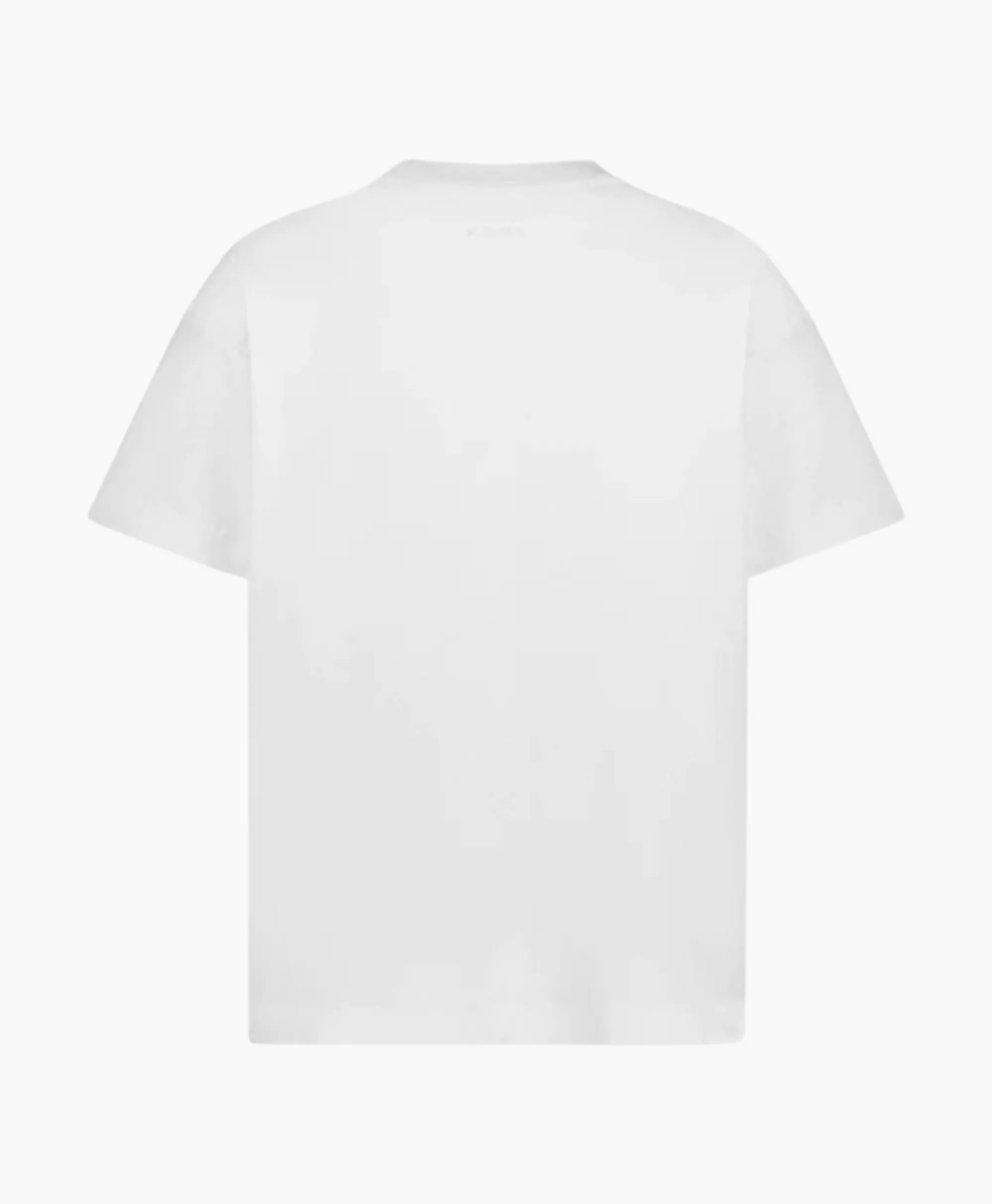 Outlet Flaneur T-Shirt Korte Mouw Botanical Wit Heren T-Shirts