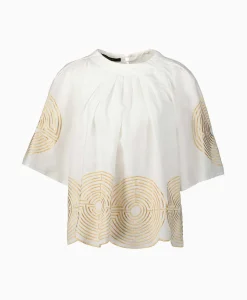 Clearance Blouse Pleates Labyrinth Wit Dames Blouses
