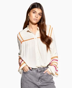 Outlet Harper & Yve Blouse Taylor-Ls Off White Dames Blouses