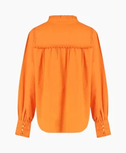 Discount Harper & Yve Blouse Yasmin-Ls Oranje Dames Blouses