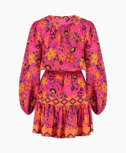 Outlet Harper & Yve Mini Jurk Max-Dr Roze Dames Jurken