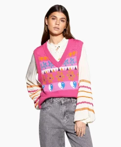 Sale Harper & Yve Spencer Annie-Sp Roze Dames Truien