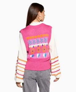 Sale Harper & Yve Spencer Annie-Sp Roze Dames Truien