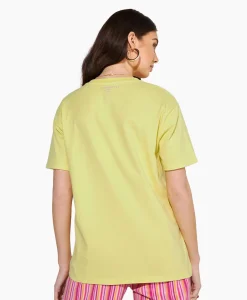 Discount Harper & Yve T-Shirt Korte Mouw Logo-Ss Licht Groen Dames T-Shirts & Tops