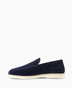 Clearance Loafer Mocassino Donker Blauw Heren Instappers