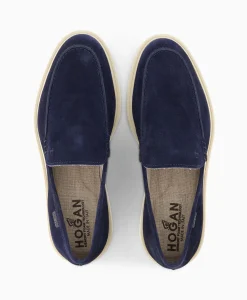 Clearance Loafer Mocassino Donker Blauw Heren Instappers