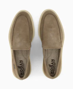 Hogan Loafer Mocassino Khaki*Heren Instappers