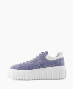 Outlet Sneaker H-Stripes Blauw Dames Sneakers