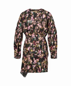 New Mini Jurk Divam Pink Dames Jurken