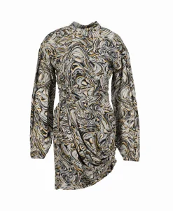 Online Mini Jurk Francia Beige Dames Jurken