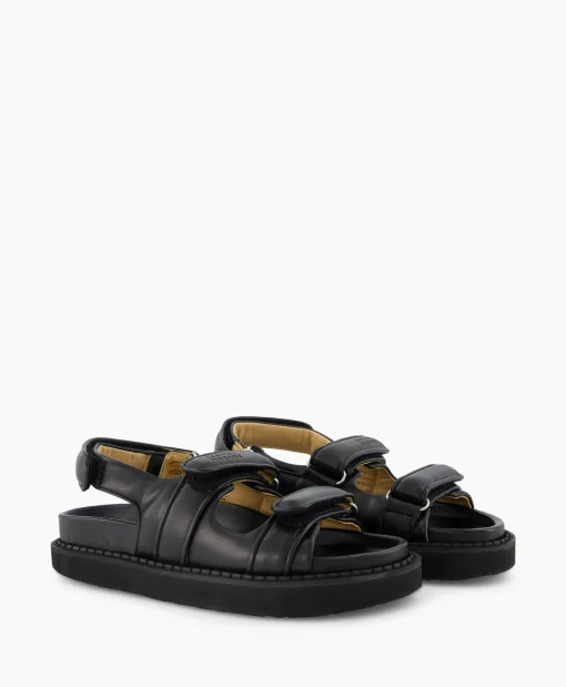 Isabel Marant Sandaal Zonder Hak Madee-Gb Zwart*Dames Sandalen
