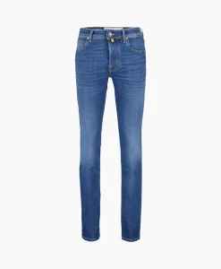 Sale Jeans Pant 5 Pkt Slim Fit Bard Blauw Heren Broeken