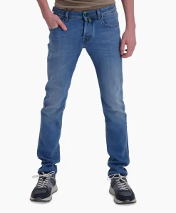 Best Jeans 5 Pkt Super Slim Fit Nick Donker Blauw Heren Broeken