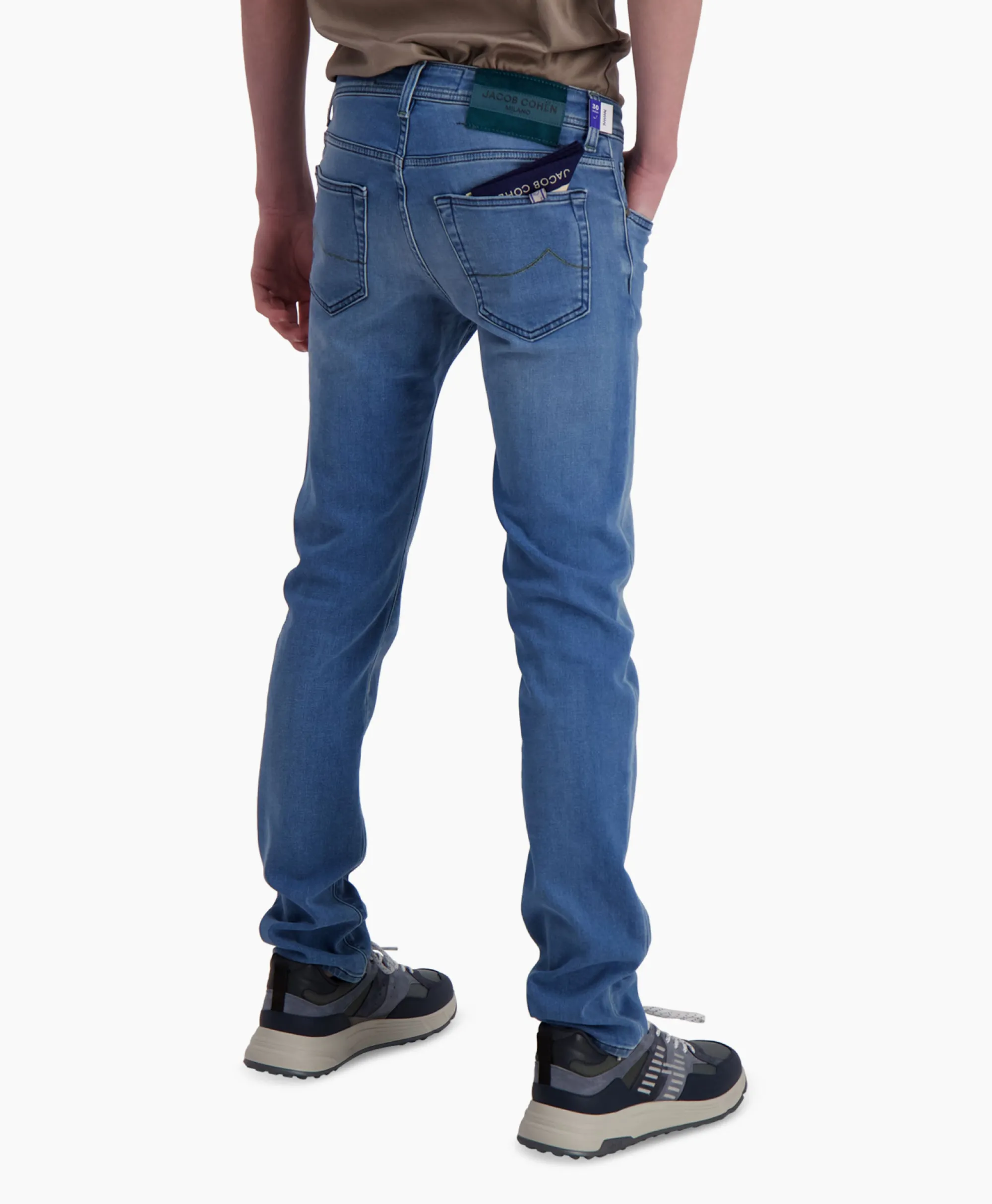 Best Jeans 5 Pkt Super Slim Fit Nick Donker Blauw Heren Broeken