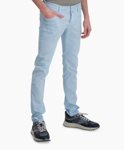 Jacob Cohen Jeans 5 Pkt Super Slim Fit Nick Blauw*Heren Broeken
