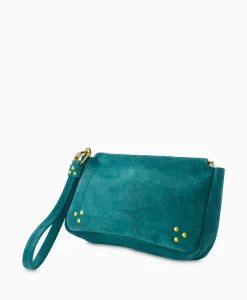 Discount Jerome Dreyfuss Clutch Clap M Groen Dames Tassen