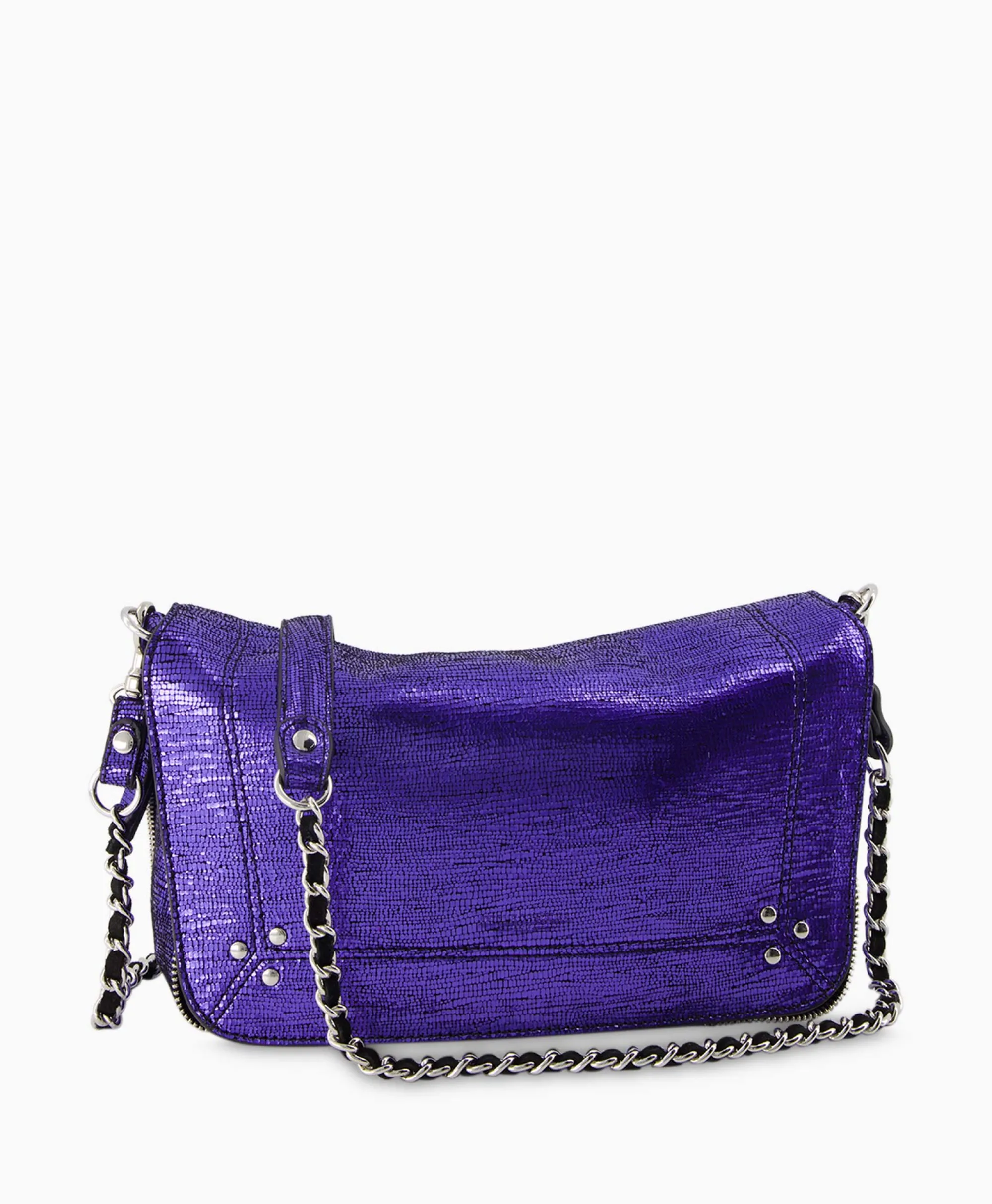 Jerome Dreyfuss Crossbody Tas Bobi S Paars Dames Tassen