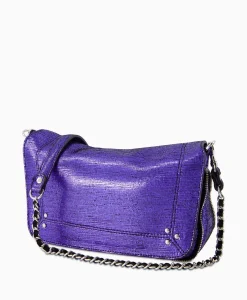 Jerome Dreyfuss Crossbody Tas Bobi S Paars Dames Tassen