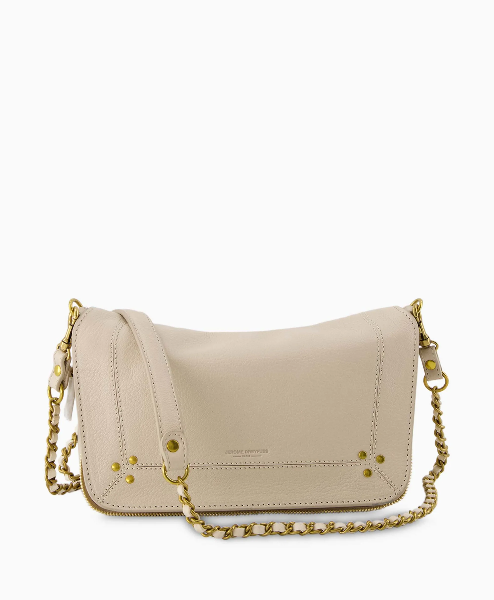 Jérôme Dreyfuss Jerome Dreyfuss Crossbody Tas Bobi S Ecru*Dames Tassen