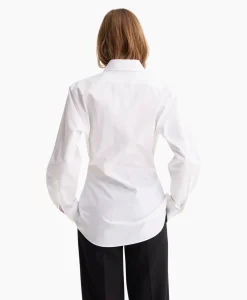 Clearance Blouse Shaped Poplin Wit Dames Blouses