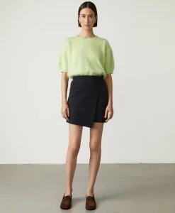 Lisa Yang Minirok Josette Donker Blauw*Dames Rokken