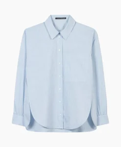 Discount Blouse 298442/3600-0 Blauw Dessin Dames Blouses