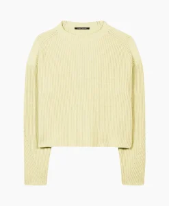 Online Gebreide Trui 198399/5908-0 Geel Dames Truien