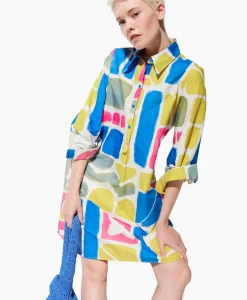 Outlet Jurk 798494/3624-0 Off White Dames Jurken