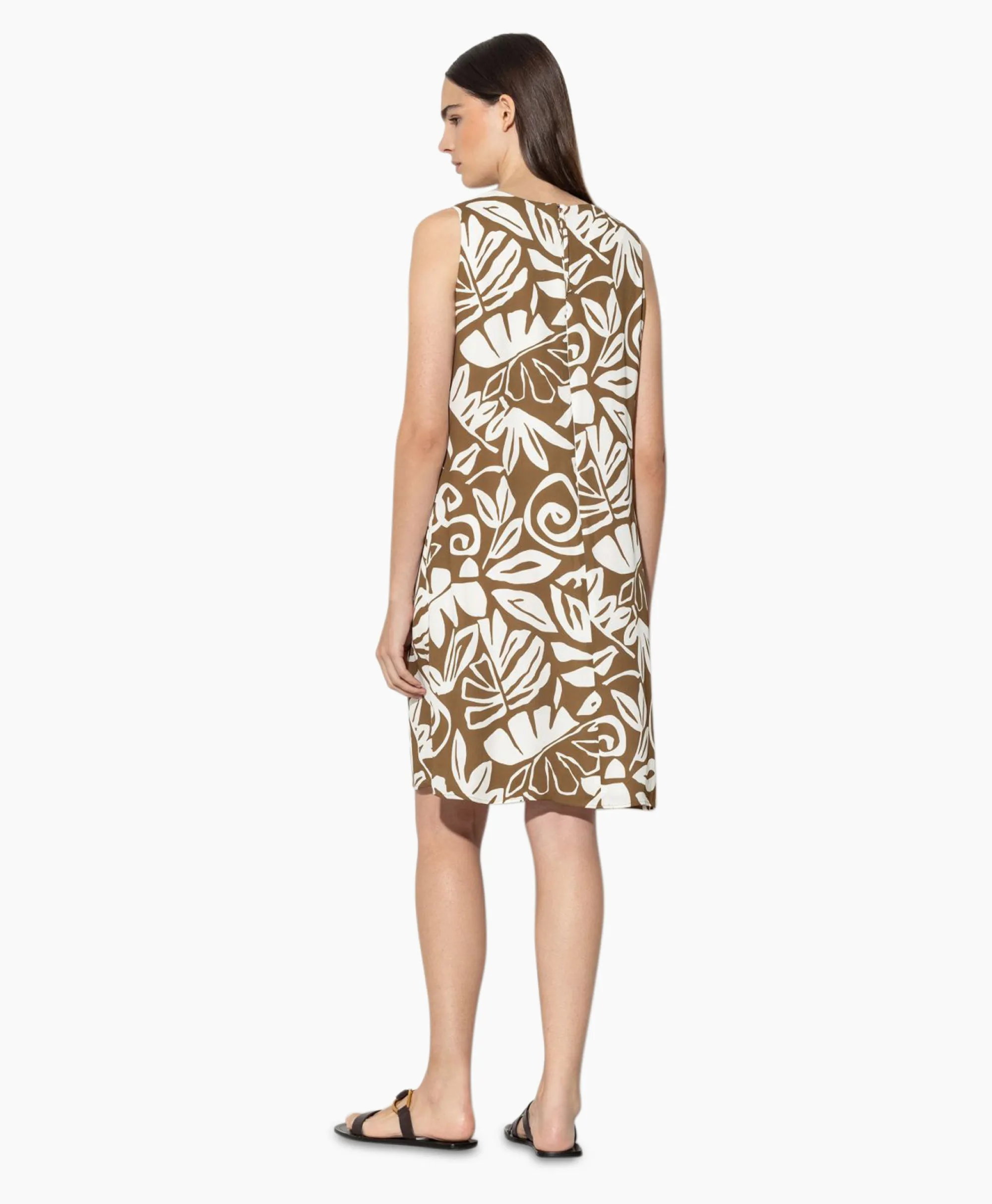 Sale Mini Jurk 798496/3630-0 Bruin Dames Jurken