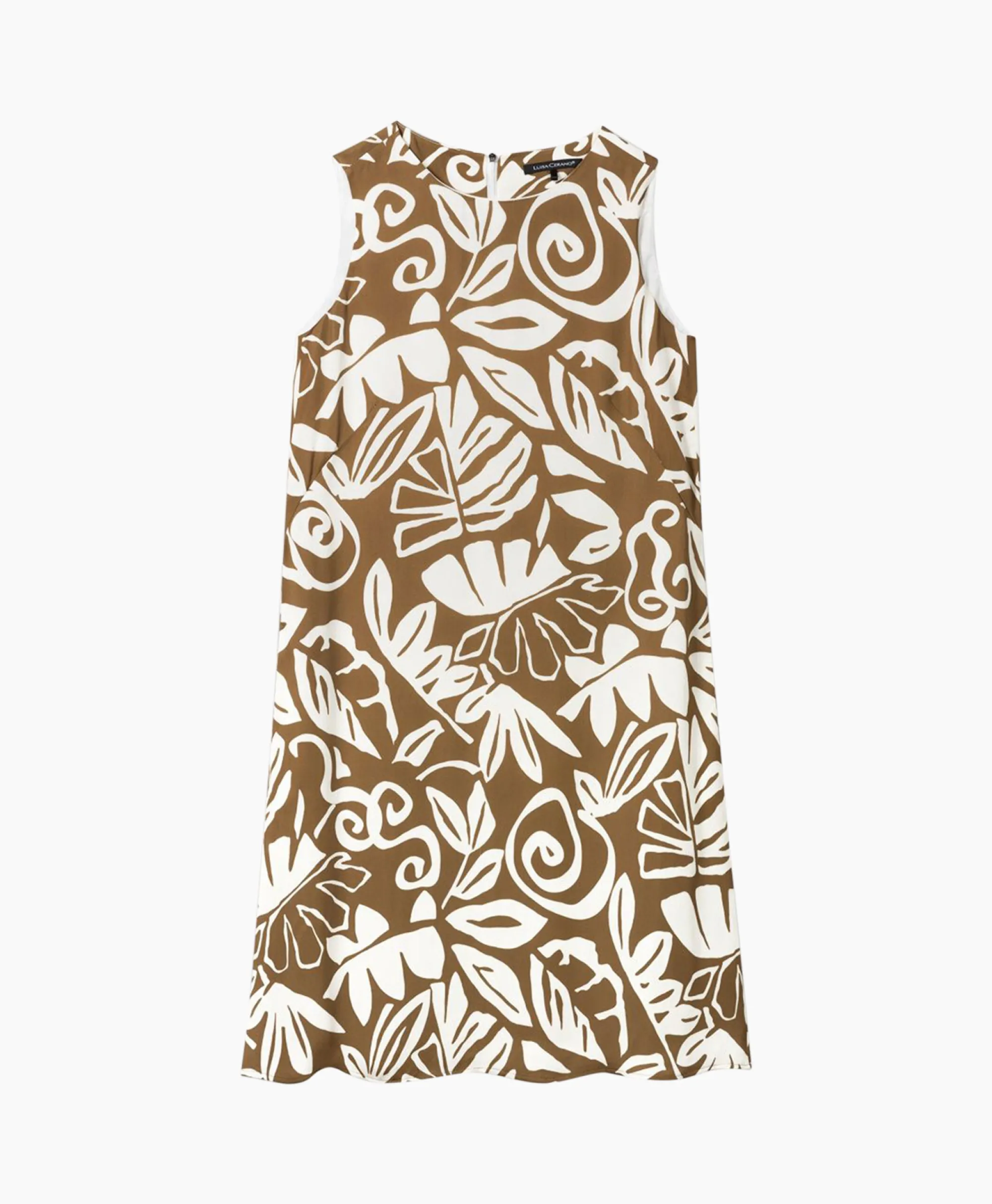 Sale Mini Jurk 798496/3630-0 Bruin Dames Jurken