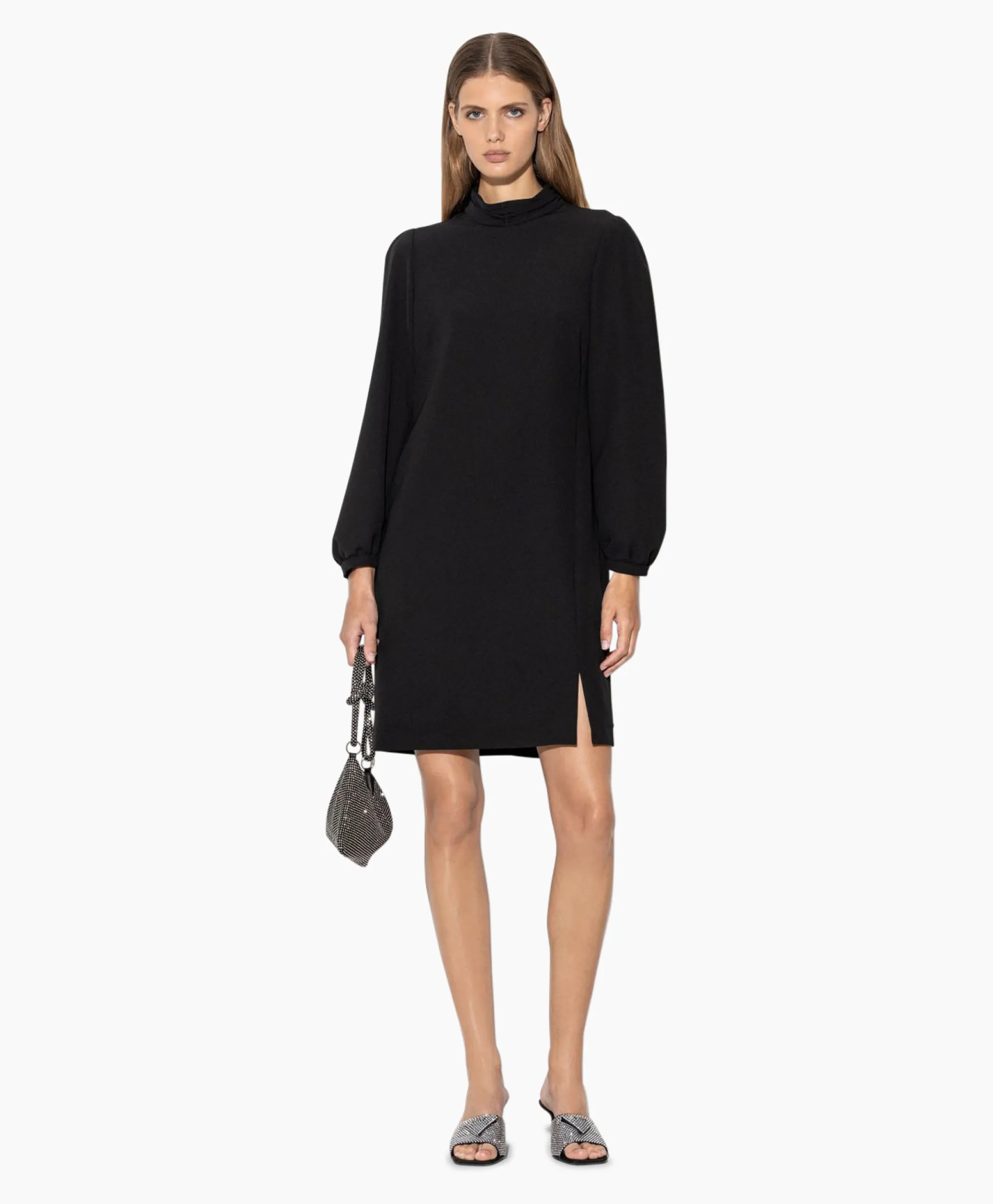 Sale Mini Jurk 798480/3417-20 Zwart Dessin Dames Jurken