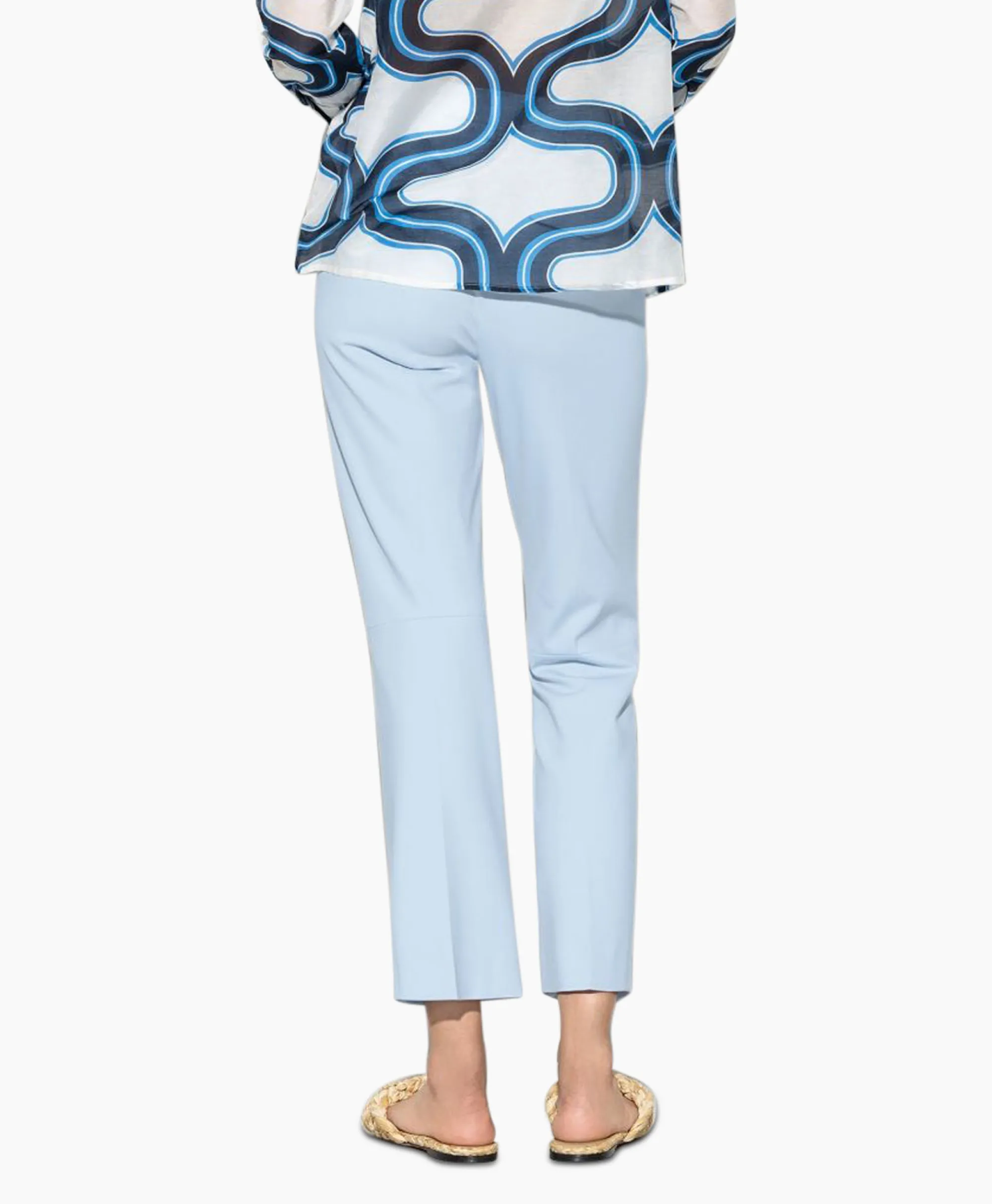 Best Pantalon 698644/3289-0 Licht Blauw Dames Broeken