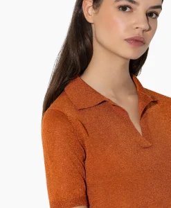 Luisa Cerano Polo 198408/5234-0 Oranje*Dames Polo's