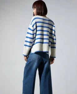 Outlet Pullover 178249/5856-0 Blauw Dames Truien