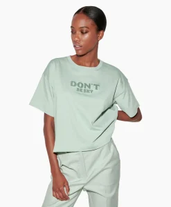 Online T-Shirt Korte Mouw 398121/7800-0 Mint Dames T-Shirts & Tops