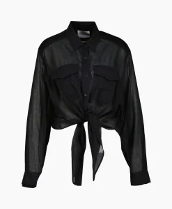 Best Marant Etoile Blouse Nath-Gb Zwart Dames Blouses