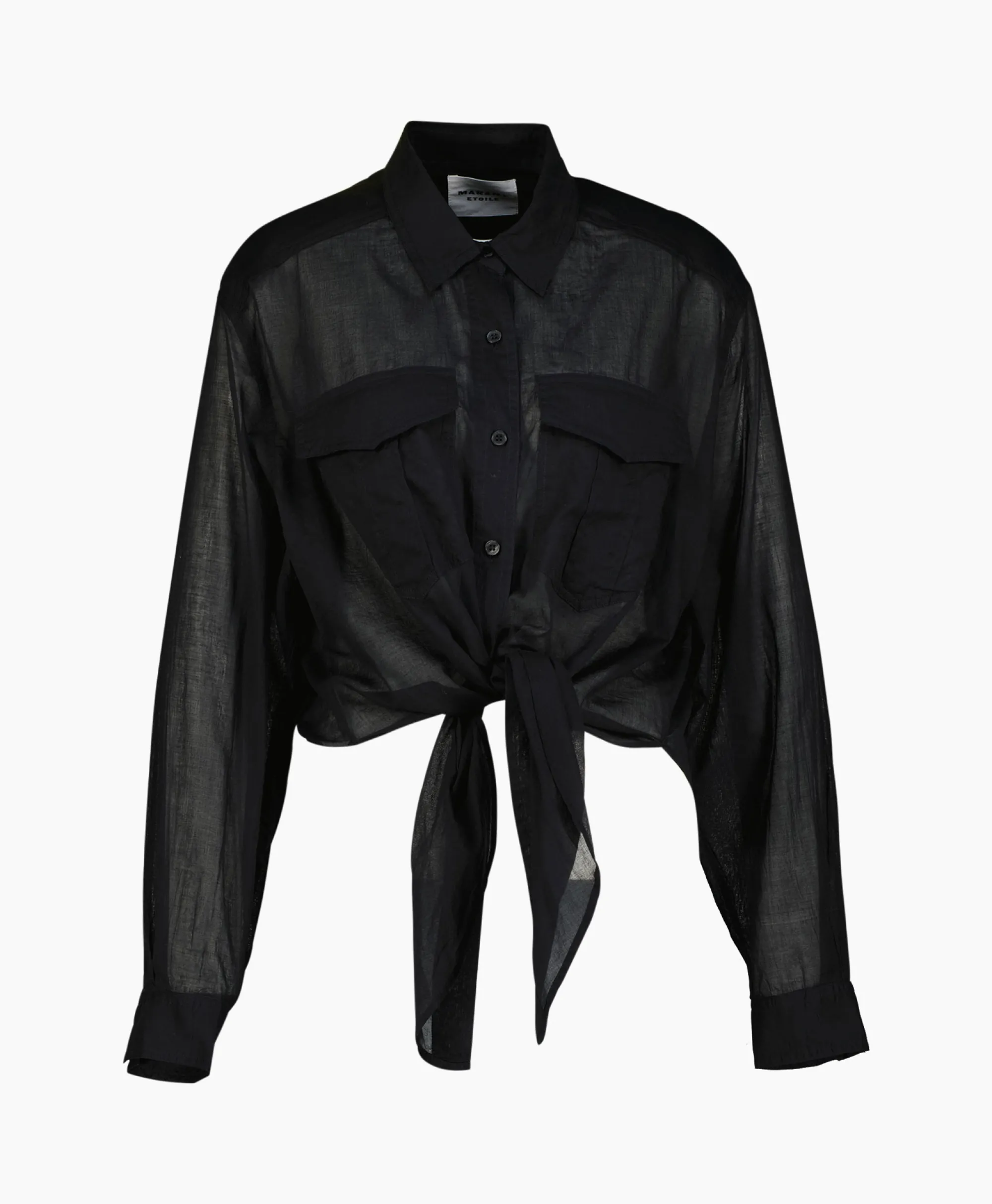 Best Marant Etoile Blouse Nath-Gb Zwart Dames Blouses