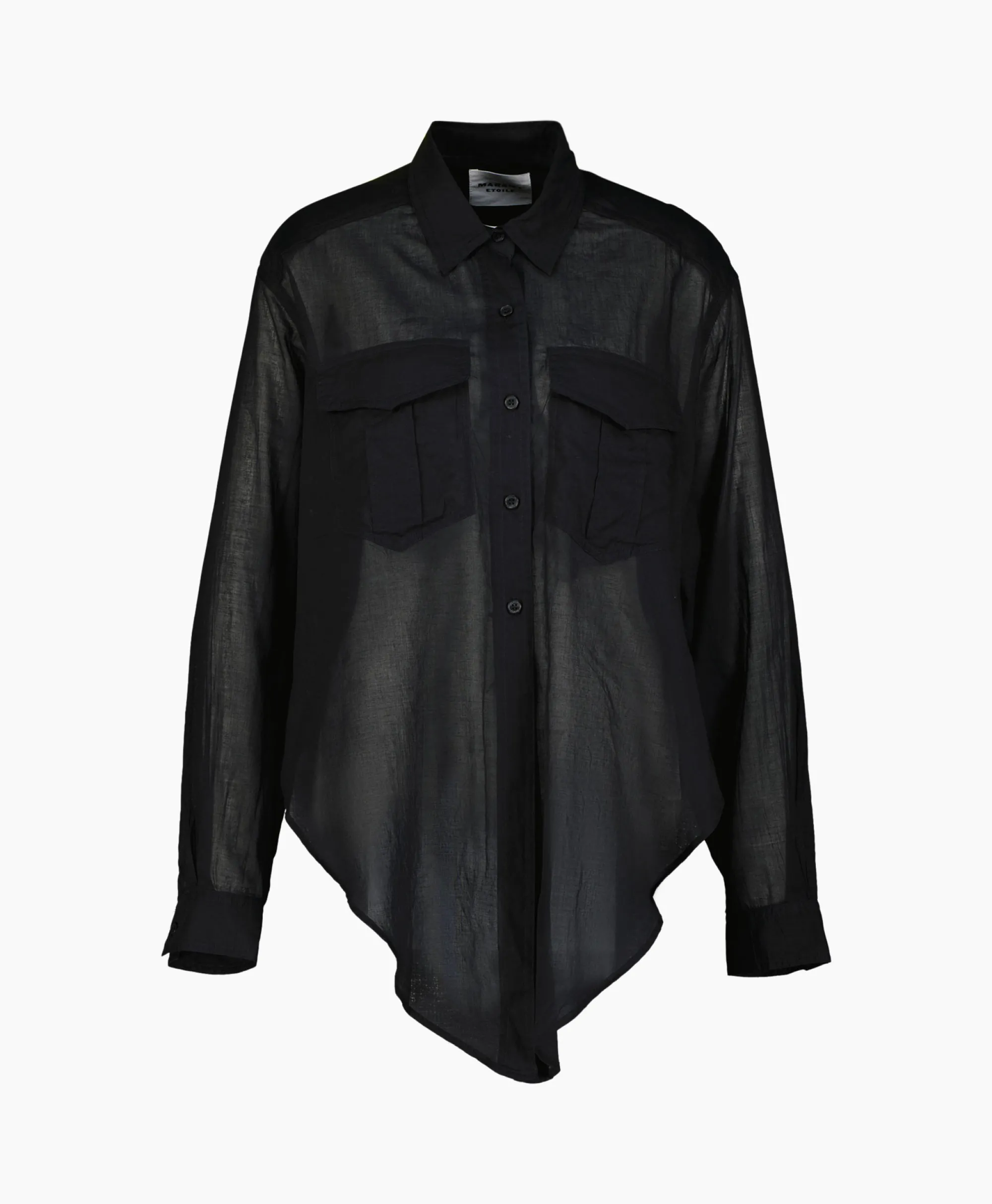 Best Marant Etoile Blouse Nath-Gb Zwart Dames Blouses