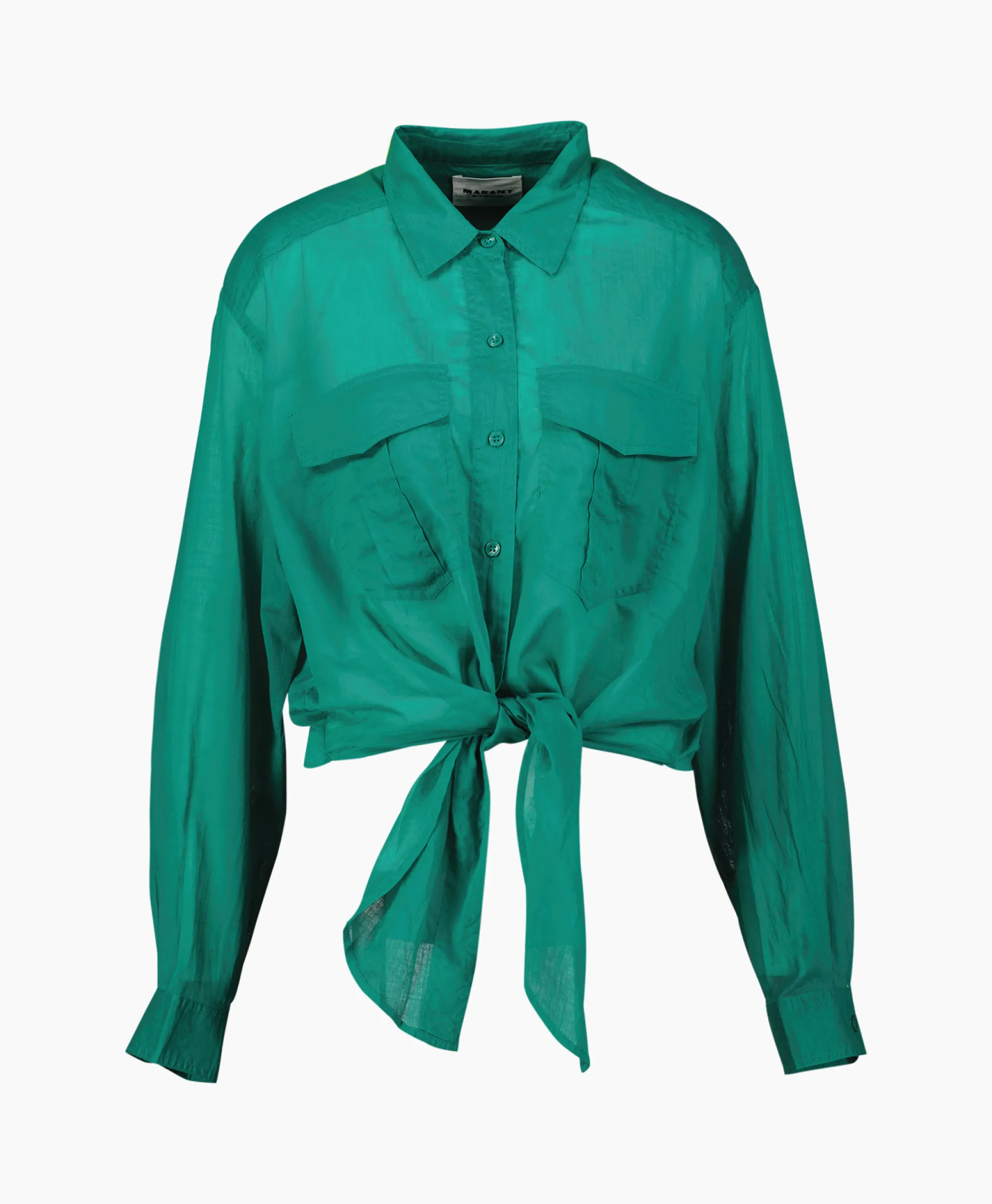 Hot Marant Etoile Blouse Nath-Gb Groen Dames Blouses
