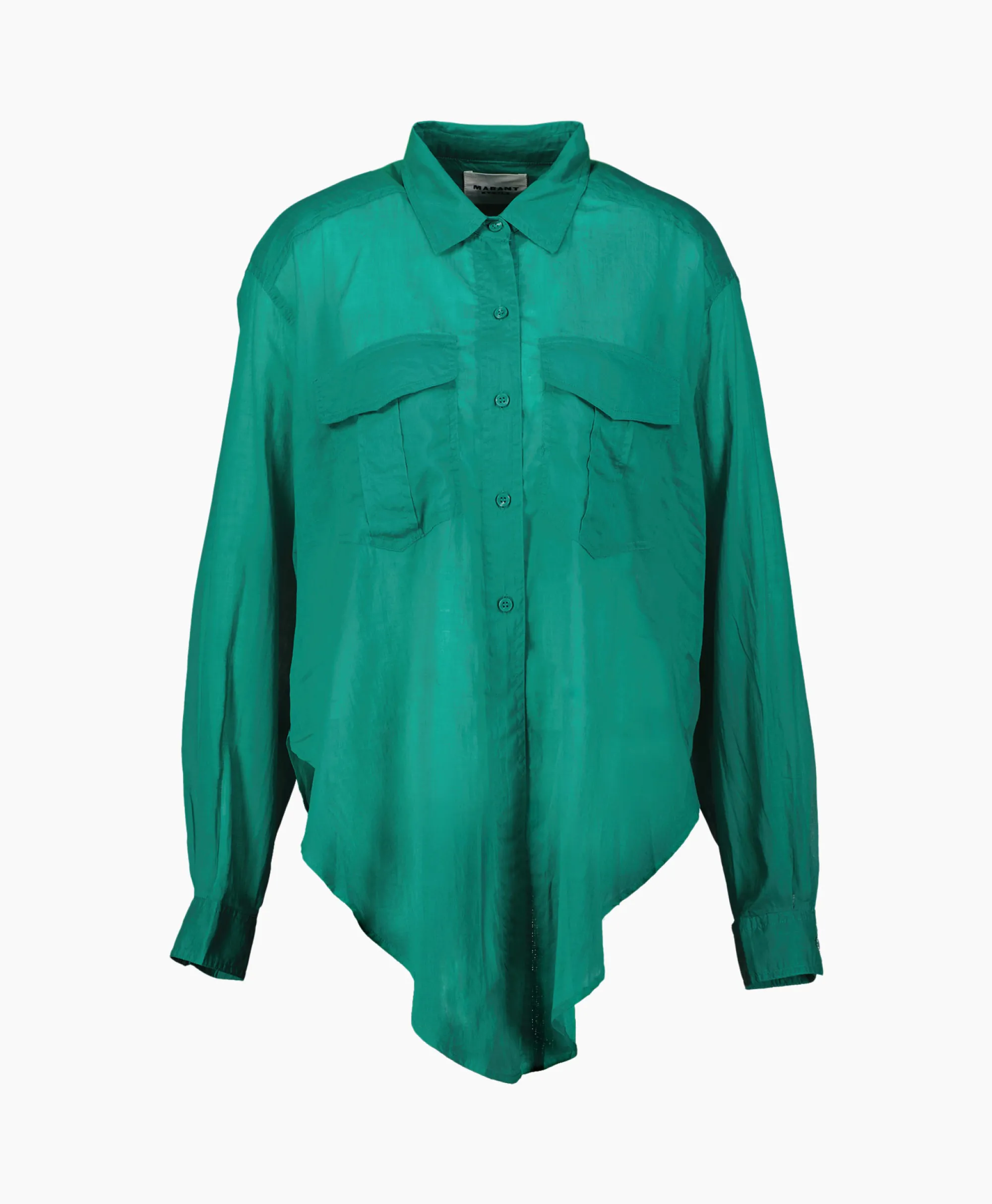 Hot Marant Etoile Blouse Nath-Gb Groen Dames Blouses